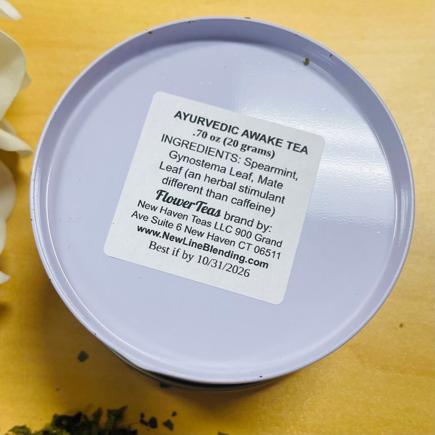 Ayurvedic Yoga Awake Loose Leaf Tea | Energizing Herbal Blen