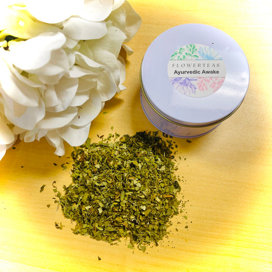 Ayurvedic Yoga Awake Loose Leaf Tea | Energizing Herbal Blen