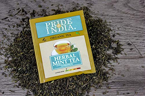 Pride of India Organic Mint Tea – Pure Refreshment in Every Sip